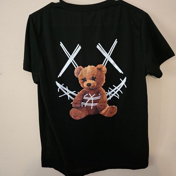 SHEIN Other - Mens Cotton T-Shirt Plush Bear Smiley Face Streetwear -‎ Size Medium